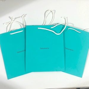 Tiffany & Co. Paper Shopping Bags, 3 bags